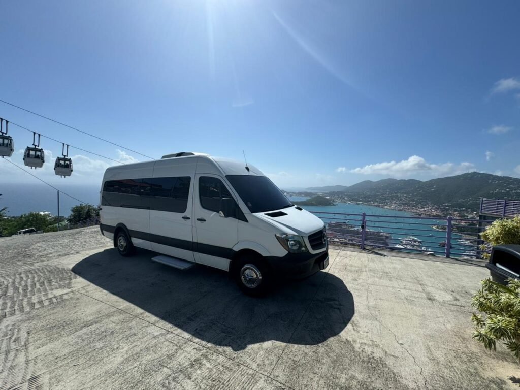 Island Tour limo service in us virgin islands